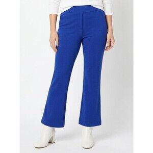 Spanx The Perfect Pant Kick Flare Royal Blue Ponte 20386R Womens Size XL EUC